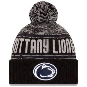 New Era Penn State Nittany Lions Knit Hat with Pom